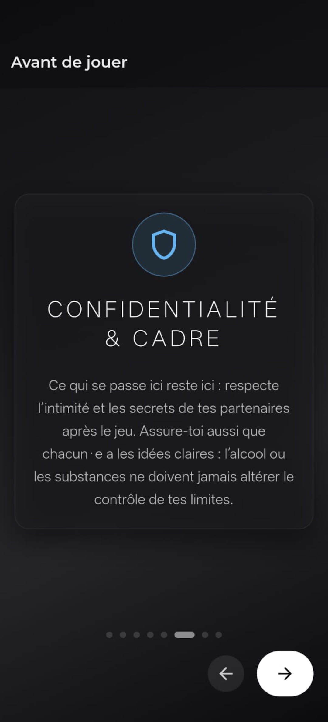 Écran confidentialité et cadre Amoris Play