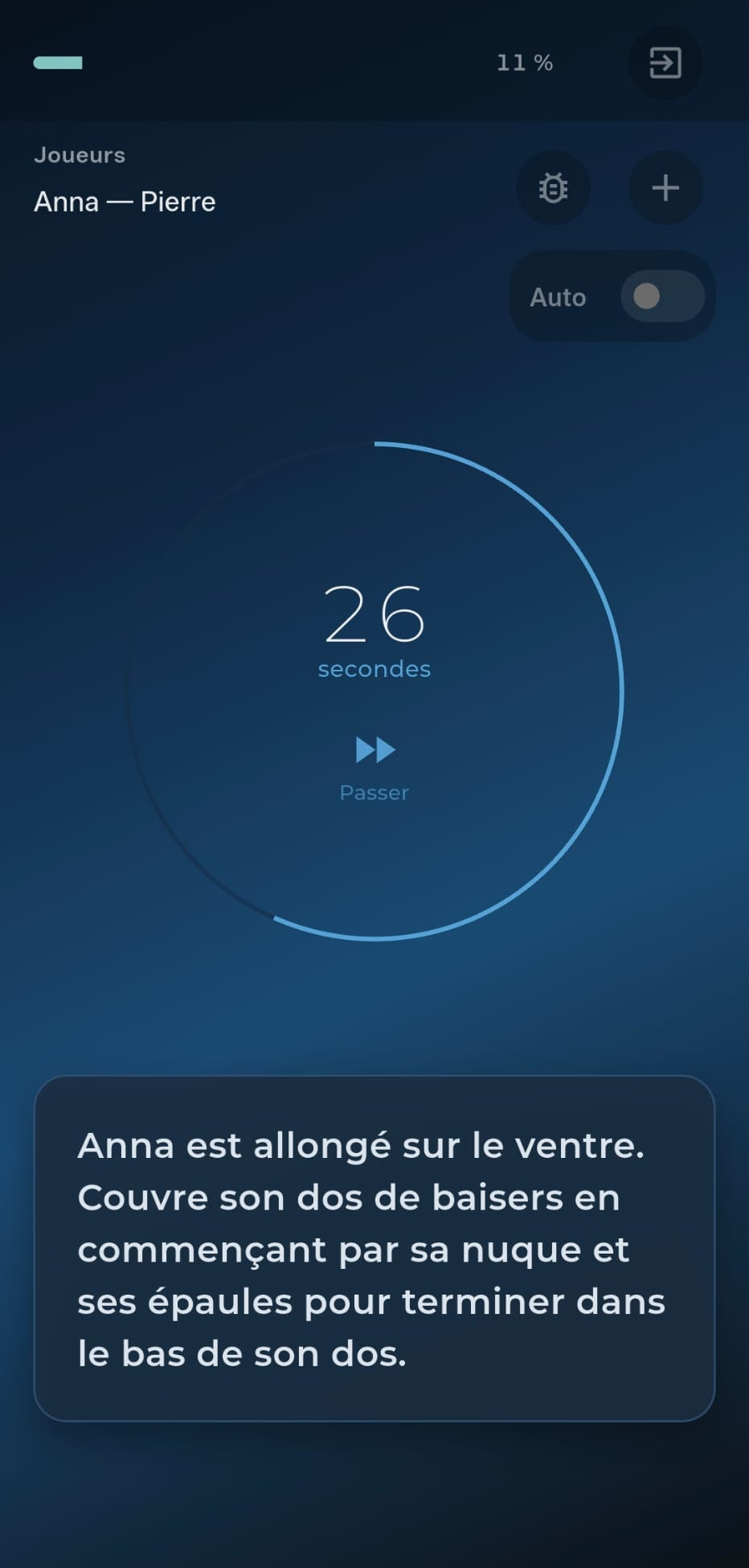 Capture d'écran Amoris Vibe